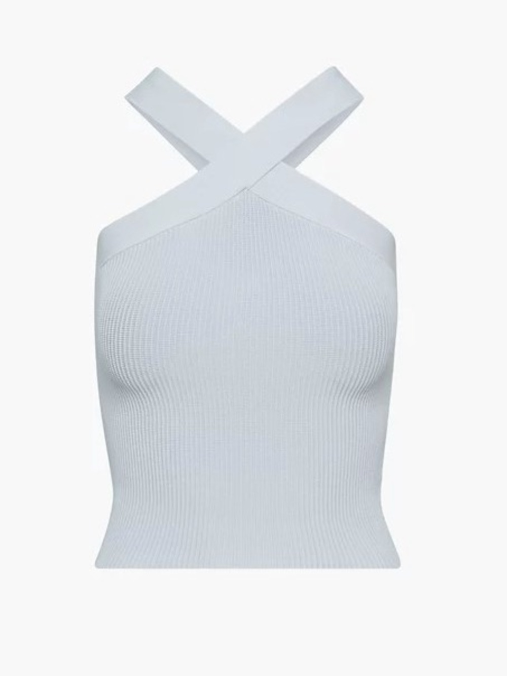 Aritzia Babaton Sculpt Knit Criss Cross Tank